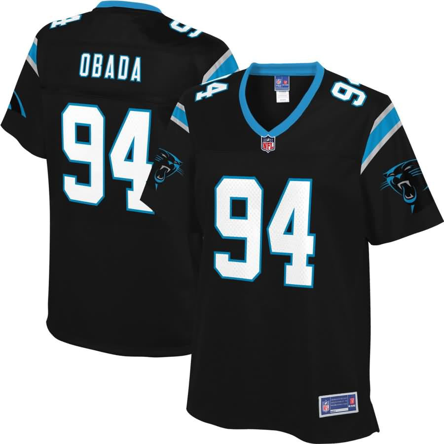 Efe Obada Carolina Panthers Nfl Pro Line Womens Player Jersey Black