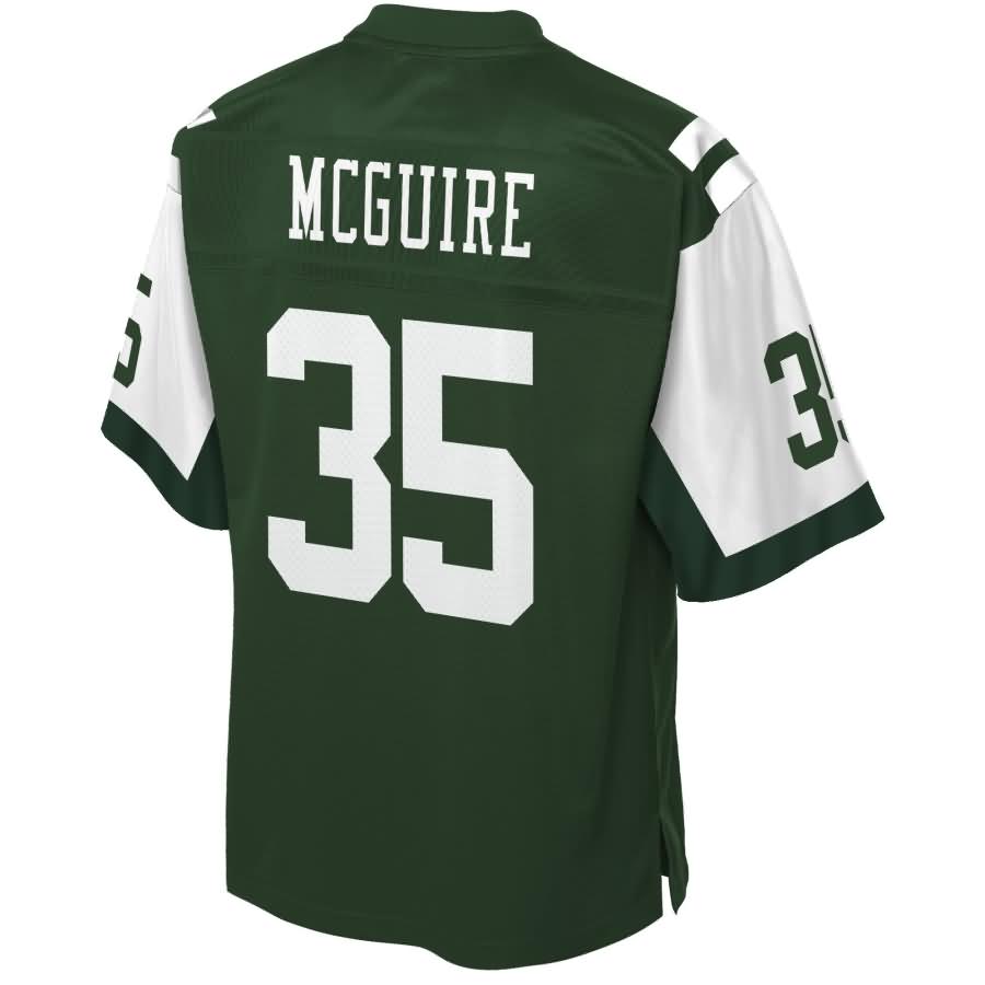 Elijah Mcguire New York Jets Nfl Pro Line Team Color Player Jersey Green