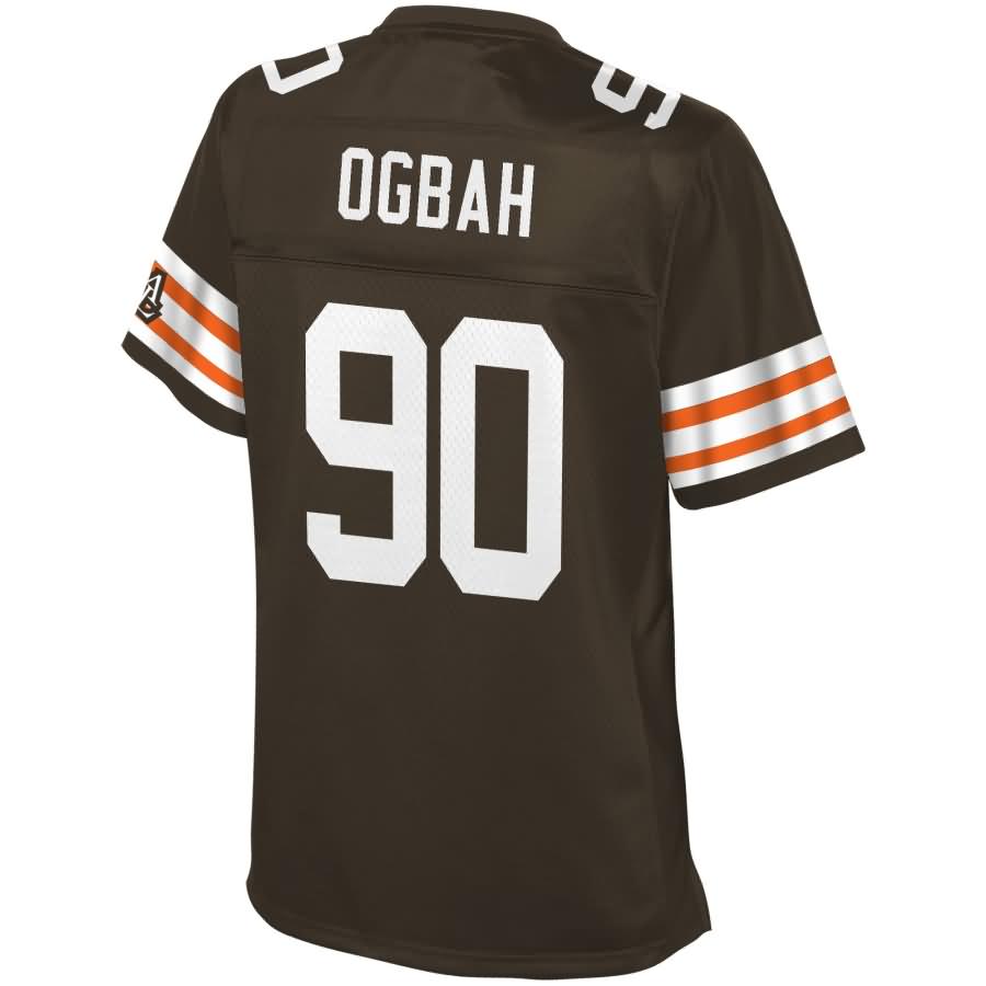 Emmanuel Ogbah Cleveland Browns Nfl Pro Line Womens Historic Logo Player Jersey Brown