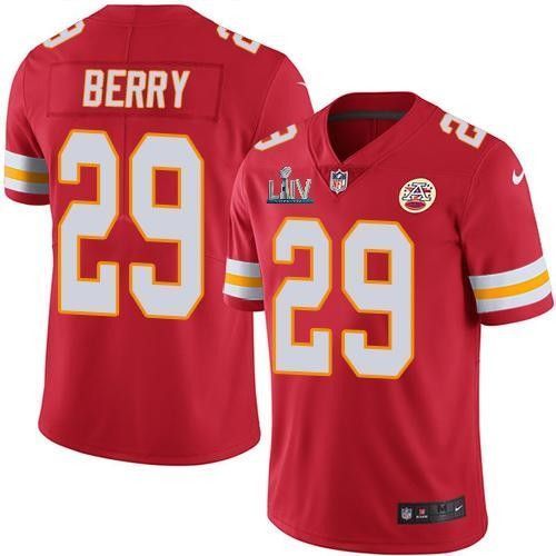 Eric Berry 29 Kansas City Chiefs 2020 Nfl Red Jersey Jersey