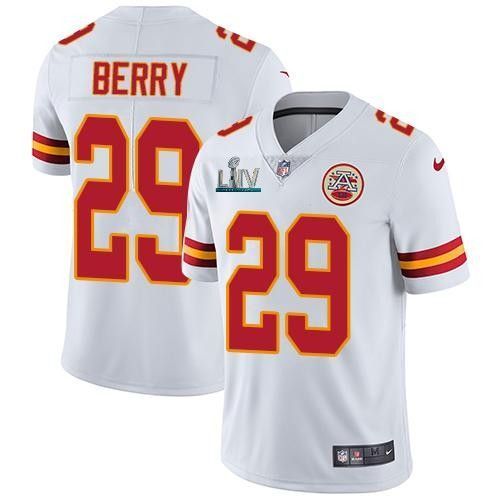 Eric Berry 29 Kansas City Chiefs 2020 Nfl White Jersey Jersey
