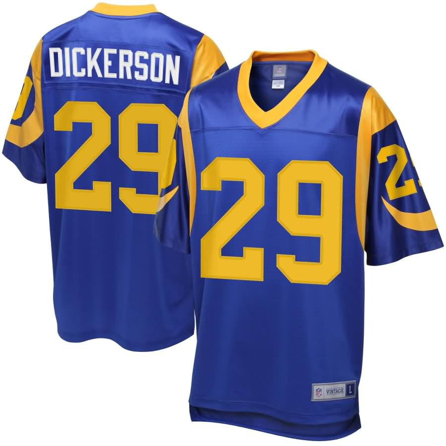 Eric Dickerson Los Angeles Rams Nfl Pro Line Retired Player Jersey Blue