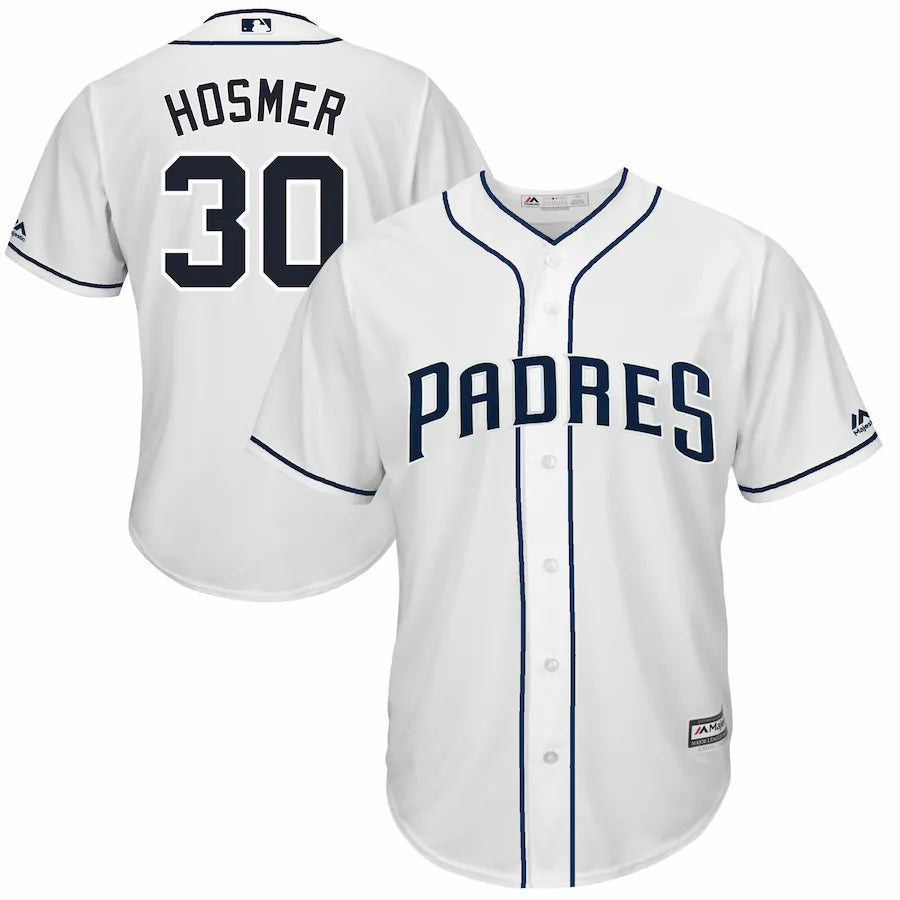 Eric Hosmer San Diego Padres Majestic Home Cool Base Player Replica Jersey White
