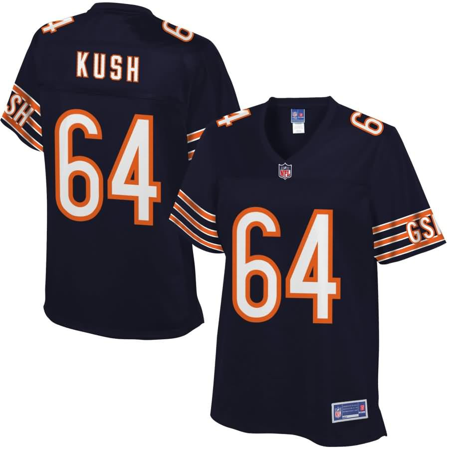 Eric Kush Chicago Bears Nfl Pro Line Womens Player Jersey Navy