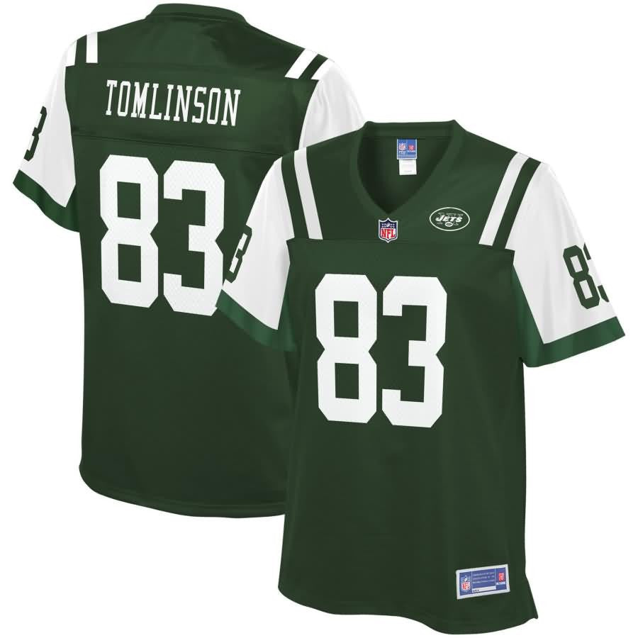 Eric Tomlinson New York Jets Nfl Pro Line Womens Team Color Player Jersey Green