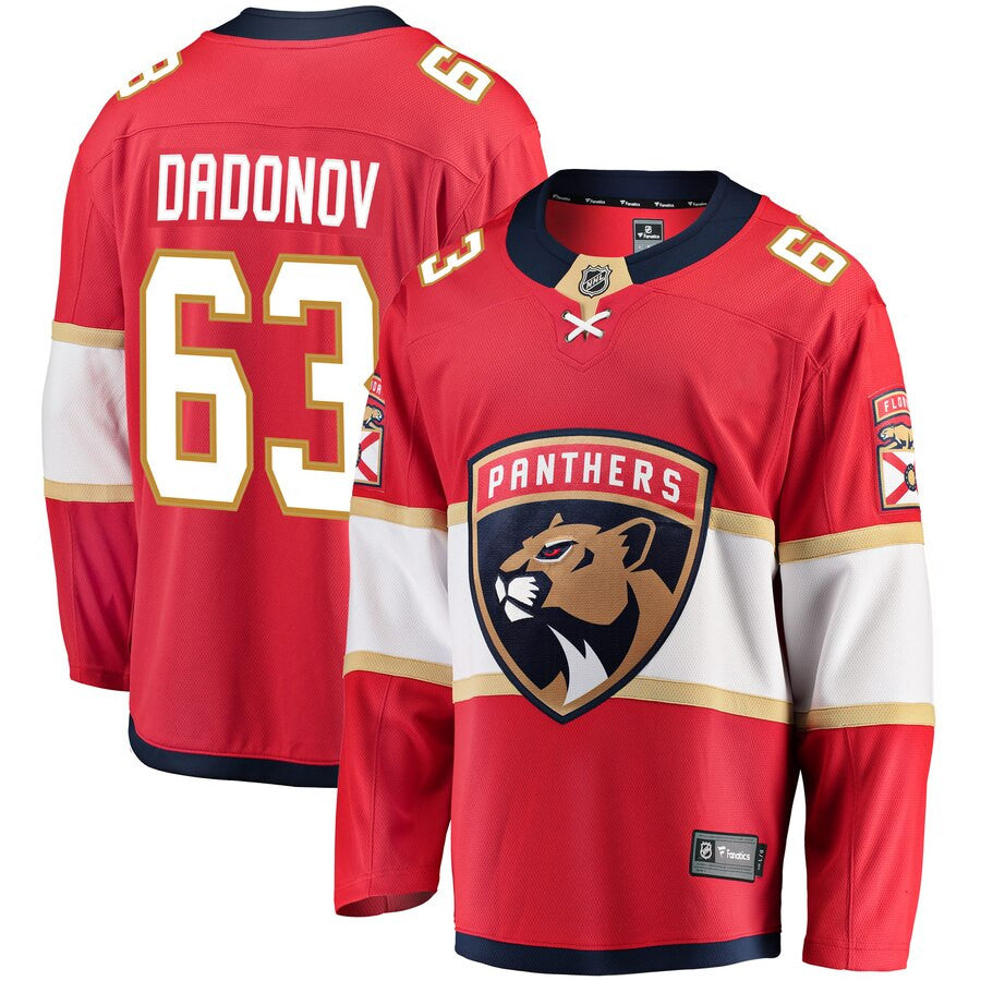 Evgenii Dadonov Florida Panthers Fanatics Branded Breakaway Jersey Red