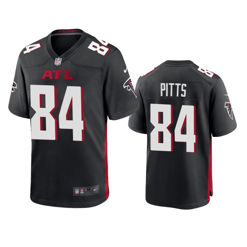 Falcons Kyle Pitts 2021 Nfl Draft Black Game Jersey