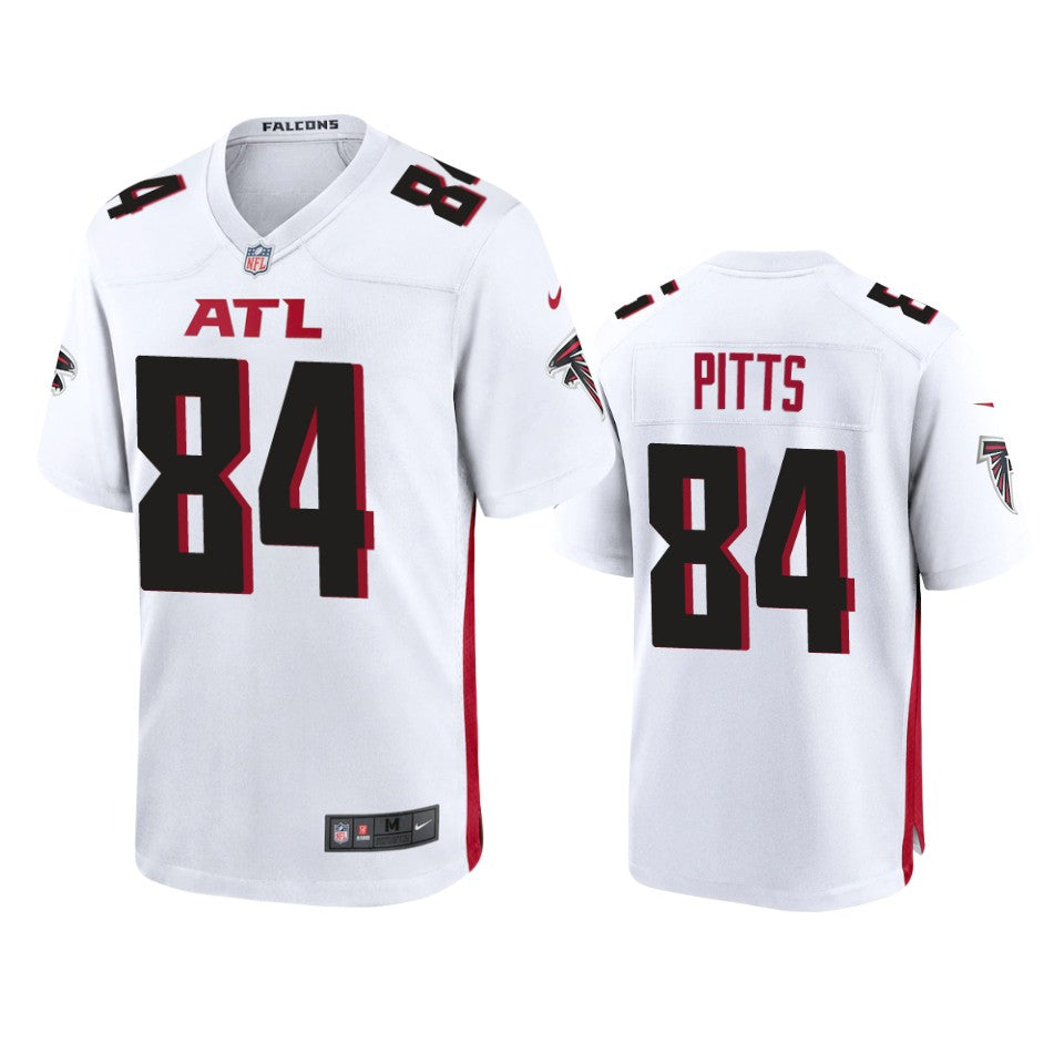Falcons Kyle Pitts 2021 Nfl Draft White Game Jersey
