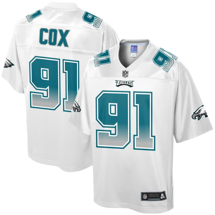 Fletcher Cox Philadelphia Eagles Nfl Pro Line By Fanatics Branded Fade Fashion Jersey White