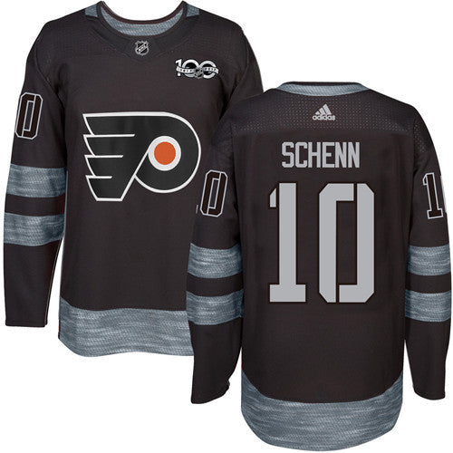 Flyers 10 Brayden Schenn Black 1917 2017 100th Anniversary Stitched Nhl Jersey
