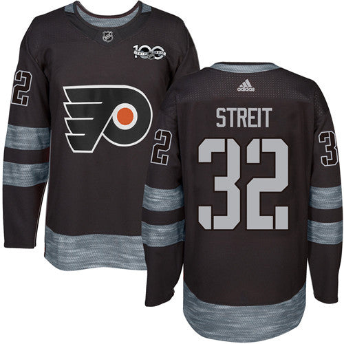 Flyers 32 Mark Streit Black 1917 2017 100th Anniversary Stitched Nhl Jersey