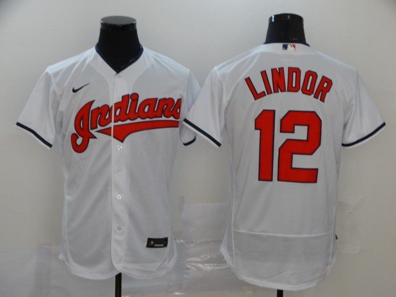 Francisco Lindor12 2020 Mlb White Jersey