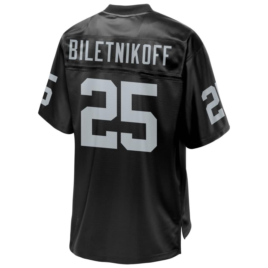 Fred Biletnikoff Oakland Raiders Nfl Pro Line Retired Player Jersey Black