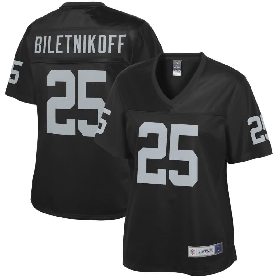 Fred Biletnikoff Oakland Raiders Nfl Pro Line Womens Retired Player Jersey Black