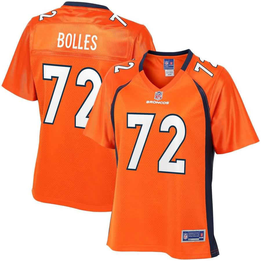 Garrett Bolles Denver Broncos Nfl Pro Line Womens Player Jersey Orange