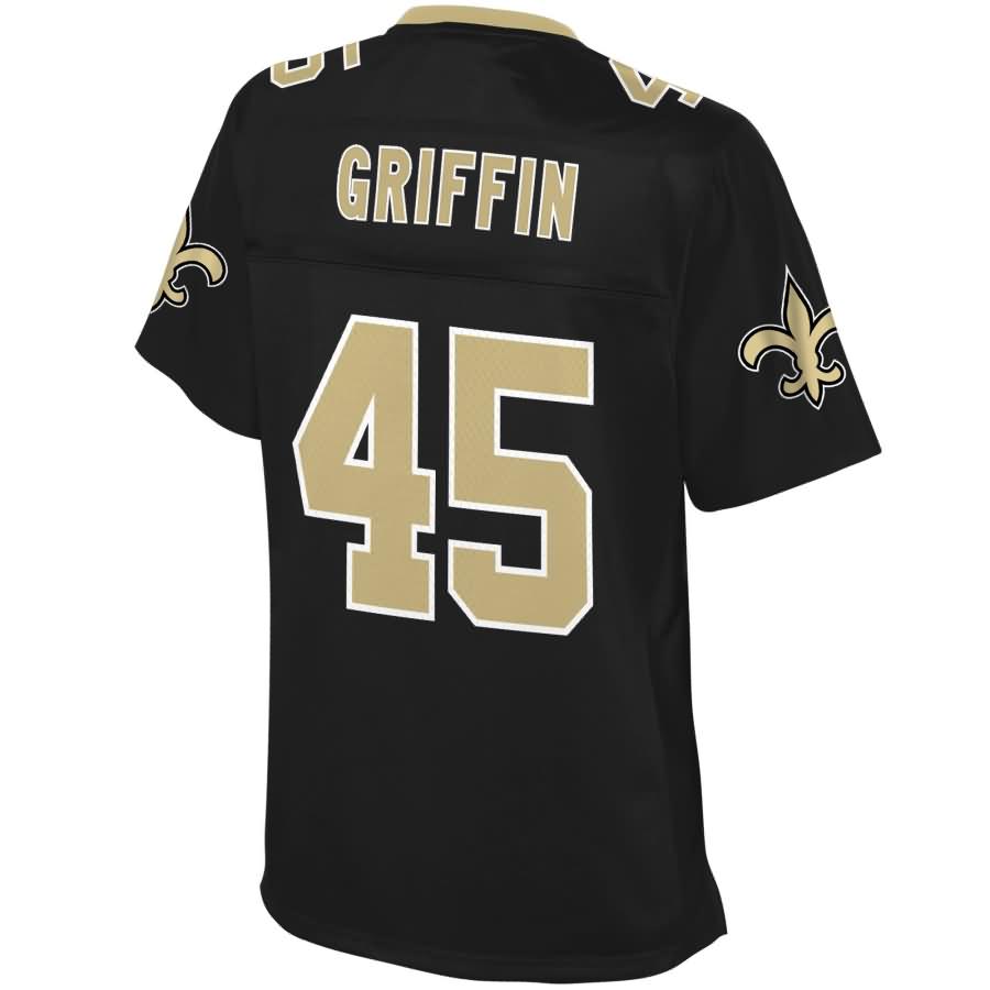 Garrett Griffin New Orleans Saints Nfl Pro Line Womens Team Color Player Jersey Black