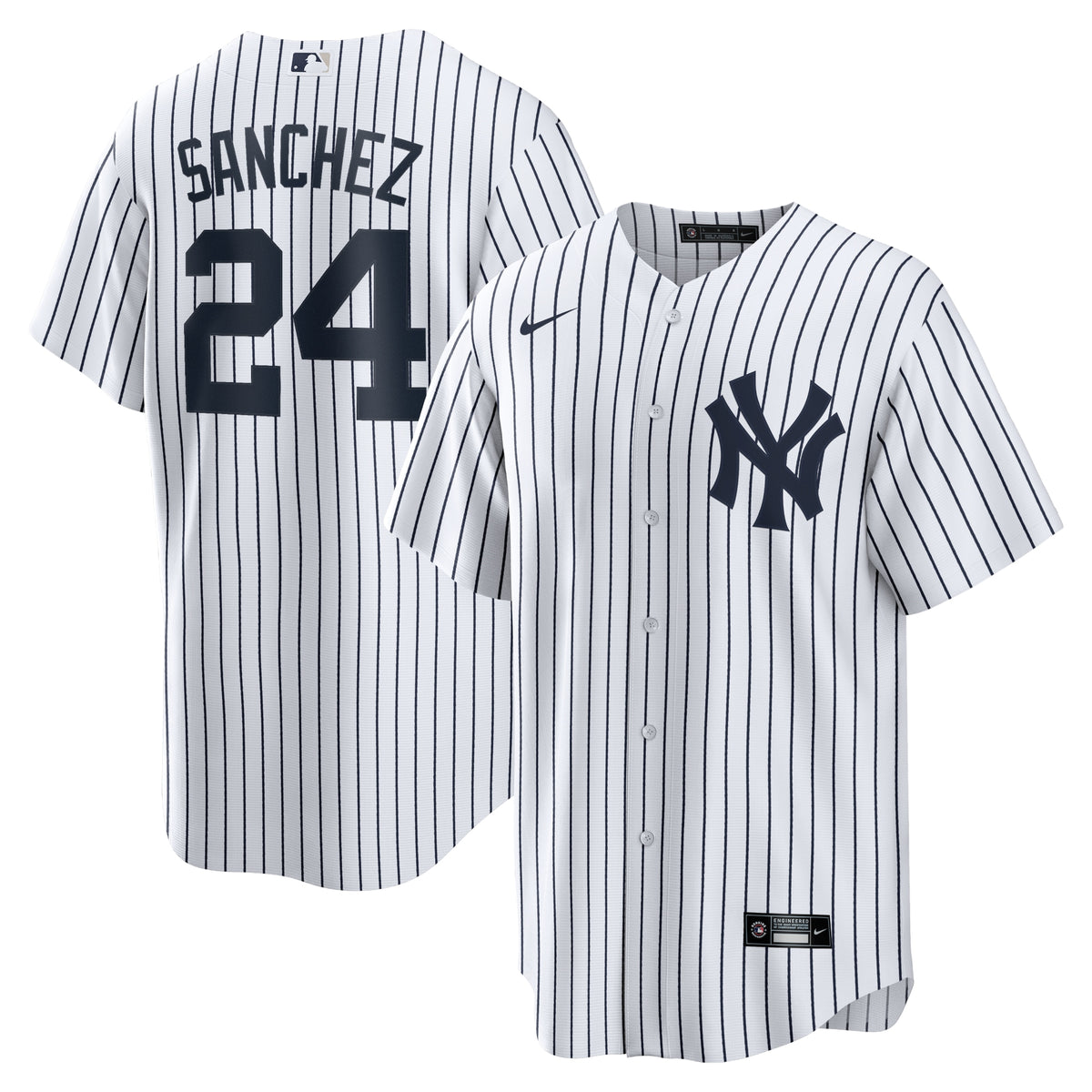 Gary Sanchez New York Yankees Nike Home Replica Player Name Jersey White