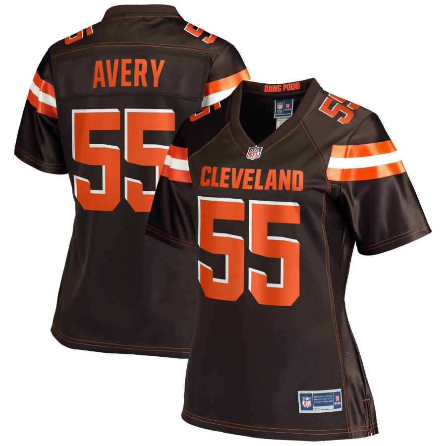 Genard Avery Cleveland Browns Nfl Pro Line Womens Player Jersey Brown