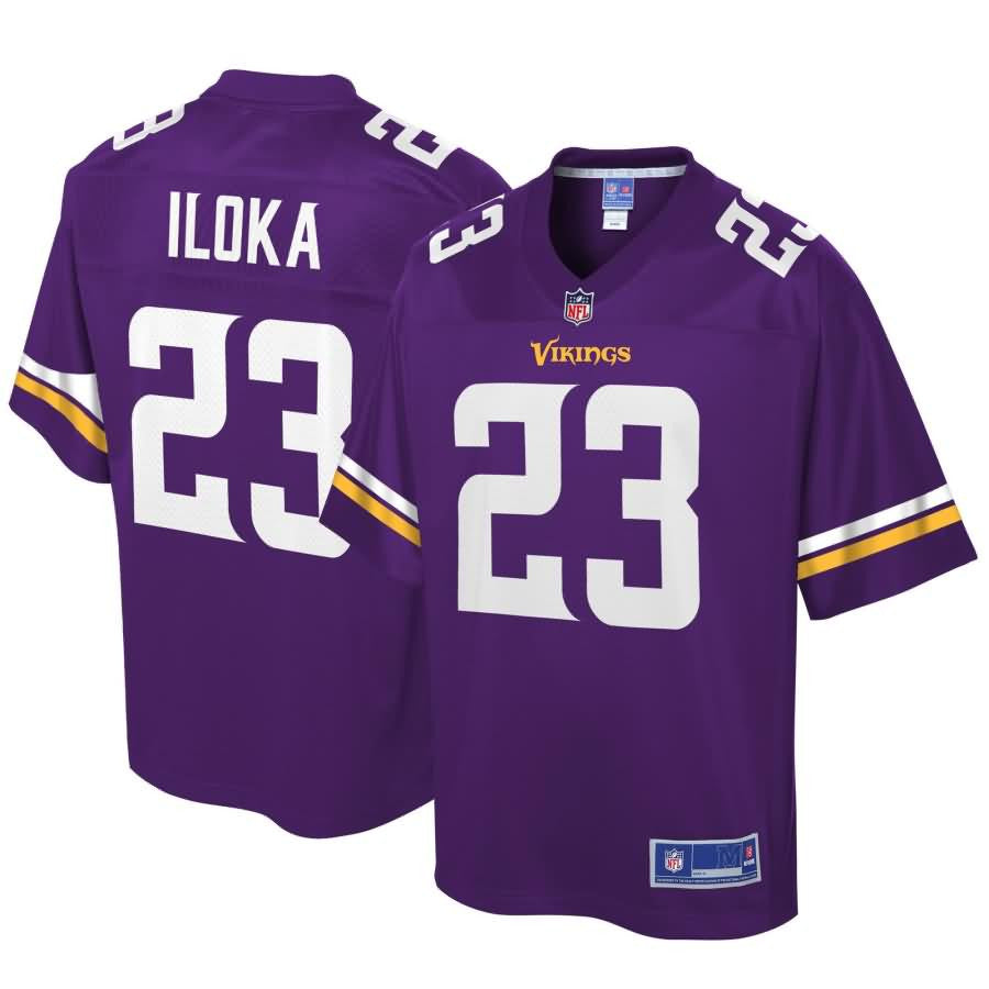 George Iloka Minnesota Vikings Nfl Pro Line Player Jersey Purple