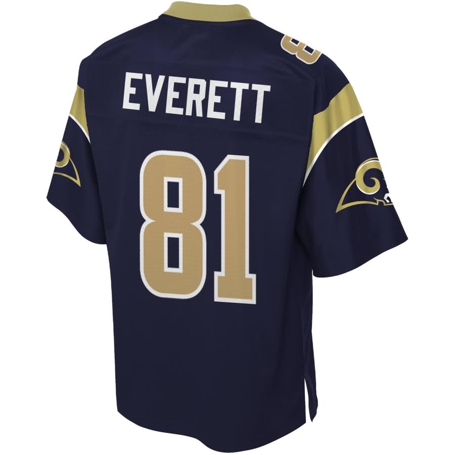 Gerald Everett Los Angeles Rams Nfl Pro Line Player Jersey Navy