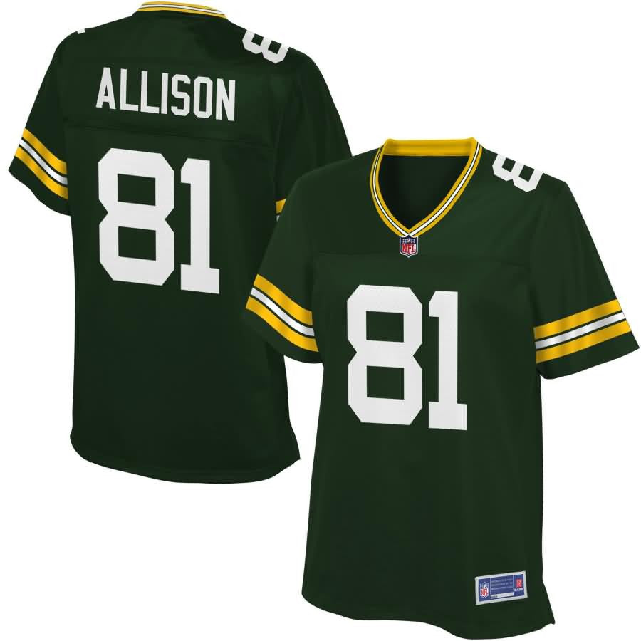 Geronimo Allison Green Bay Packers Nfl Pro Line Womens Player Jersey Green