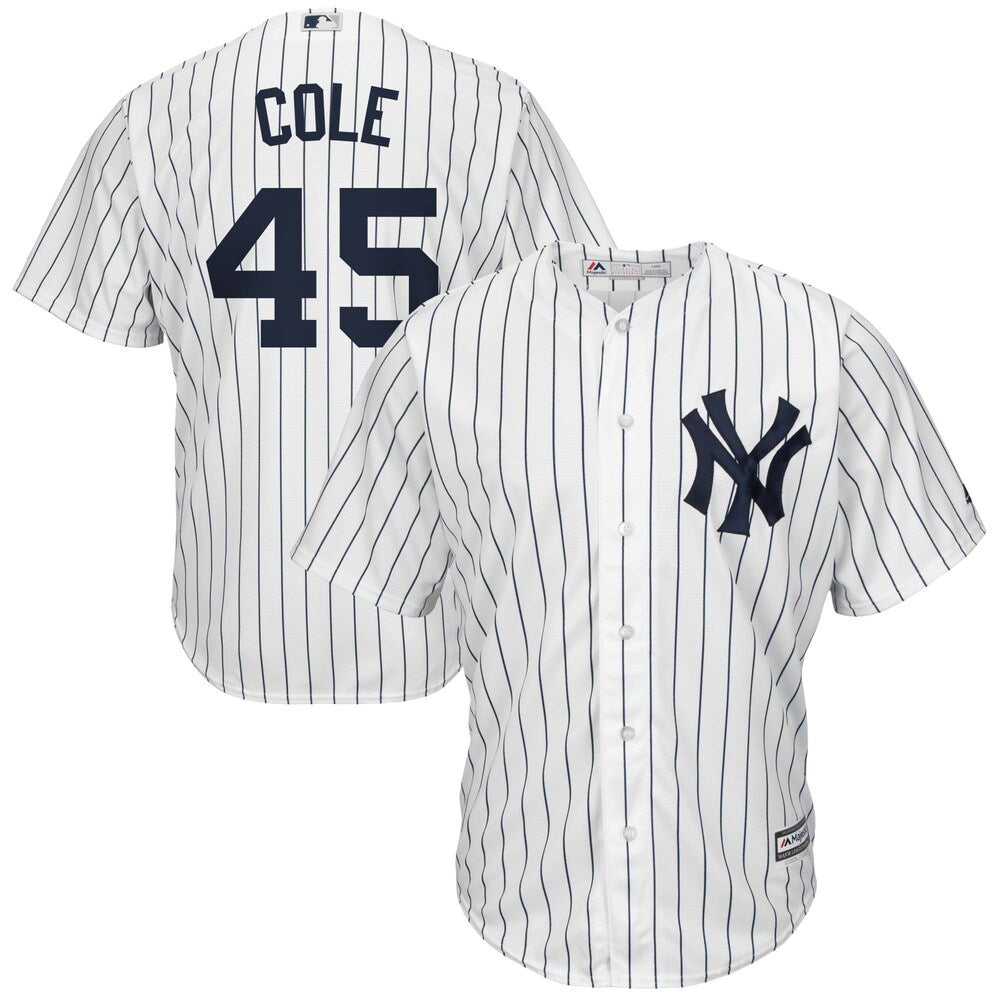 Gerrit Cole New York Yankees Big Tall Player Jersey Whitenavy