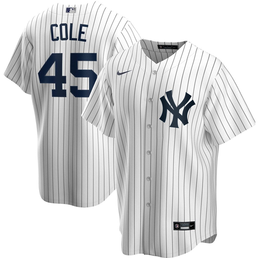 Gerrit Cole New York Yankees Nike Home 2020 Player Name Jersey White