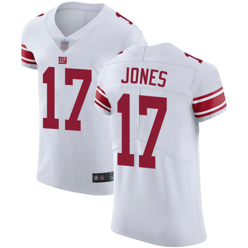Giants 17 Daniel Jones White Mens Stitched Football Vapor Untouchable Elite Jersey