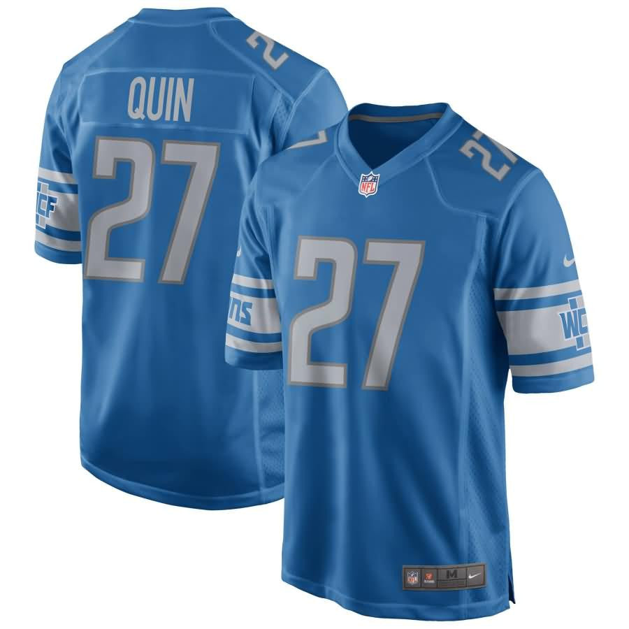 Glover Quin Detroit Lions Nfl Draft Game Jersey Blue