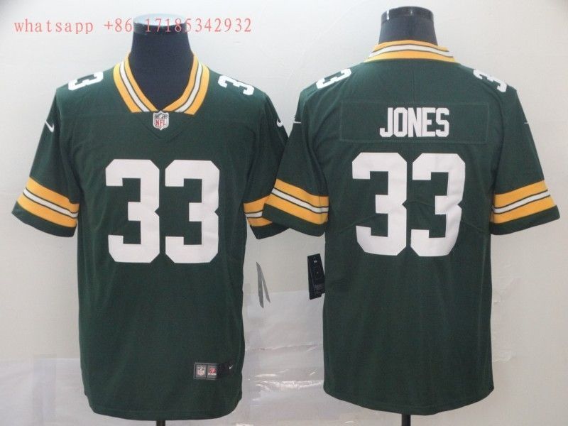 Green Bay Packers Aaron Jones 33 2020 Nfl Green Jersey Jersey
