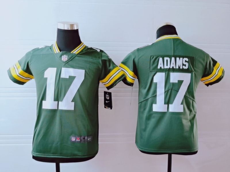 Green Bay Packers Davante Adams 17 Nfl 2020 Green Jersey