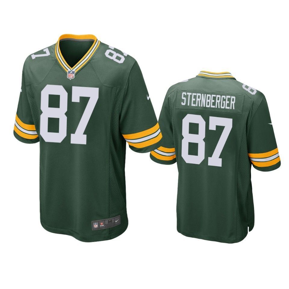 Green Bay Packers Jace Sternberger 2019 Nfl Draft Green Game Jersey
