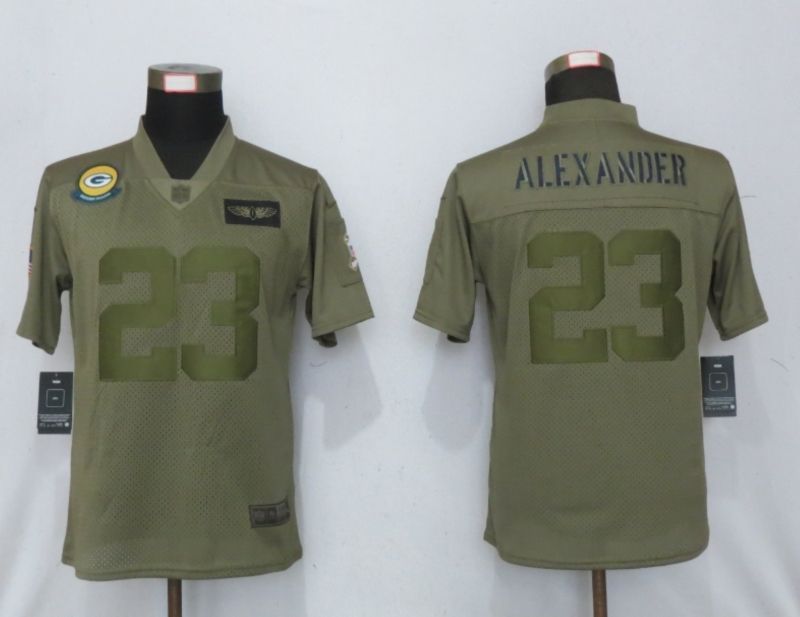 Green Bay Packers Jaire Alexander 23 Nfl 2020 Moss Green Jersey