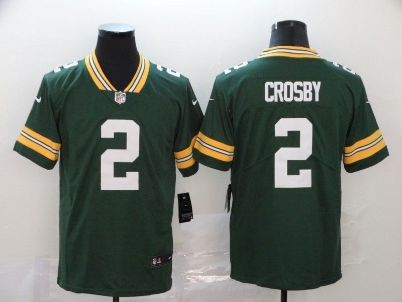 Green Bay Packers Mason Crosby 2 2020 Nfl Green Jersey Jersey