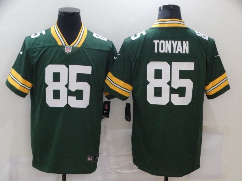 Green Bay Packers Robert Tonyan 85 Nfl 2020 Dark Green Jersey