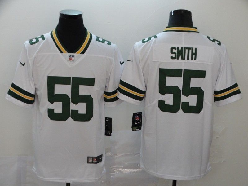 Green Bay Packers Zadarius Smith 55 Nfl 2020 White Jersey