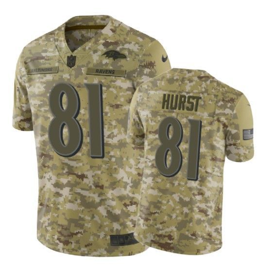 Hayden Hurst Jersey Nfl Camo Baltimore Ravens
