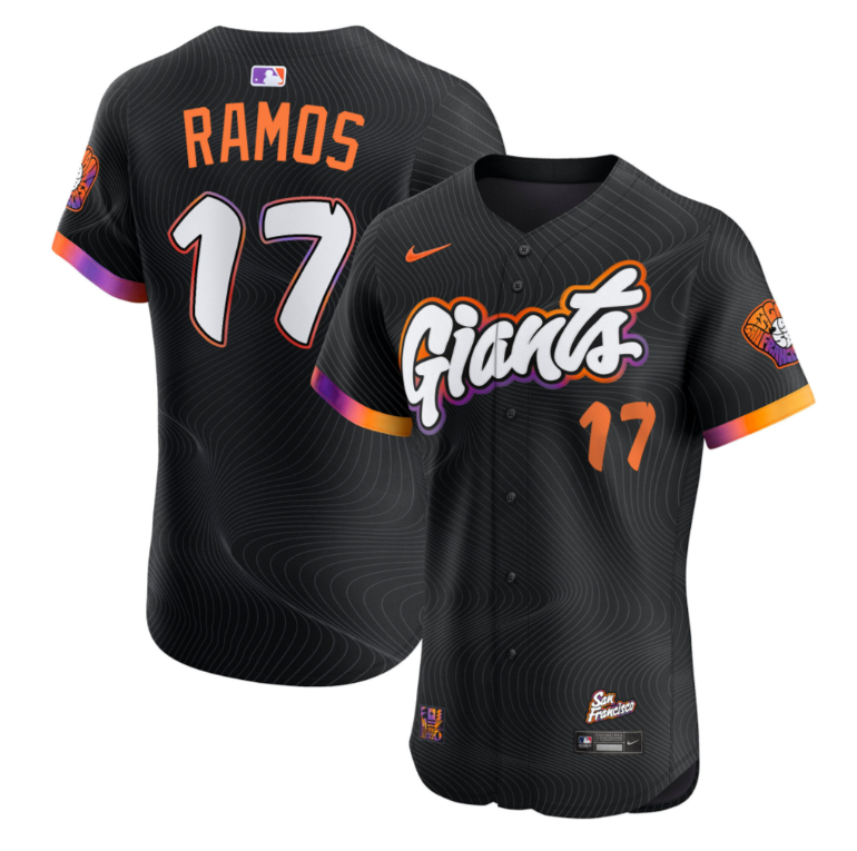 Heliot Ramos Jersey #17 San Francisco Giants 2025 City Connect Vapor Premier Sti