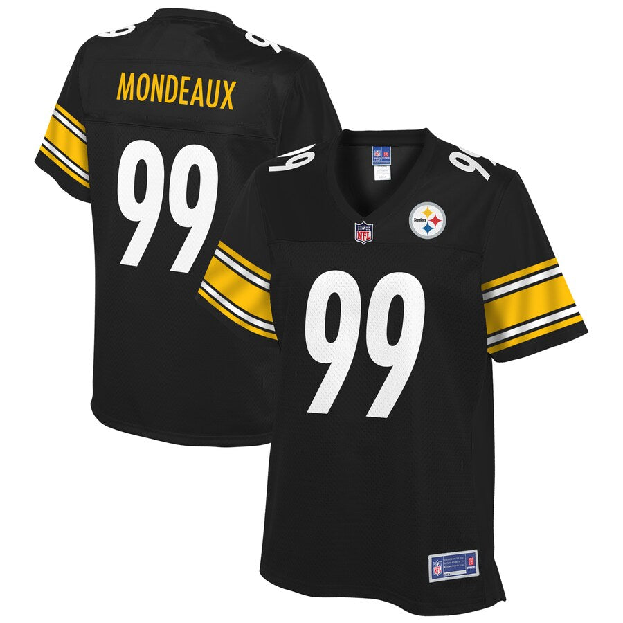 Henry Mondeaux Pittsburgh Steelers Nfl Pro Line Womens Player Jersey Black
