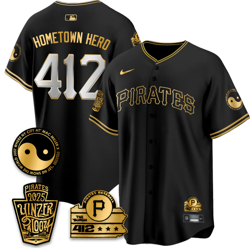 Hometown Hero Jersey #412 Pittsburgh Pirates Yinzerpalooza 2025