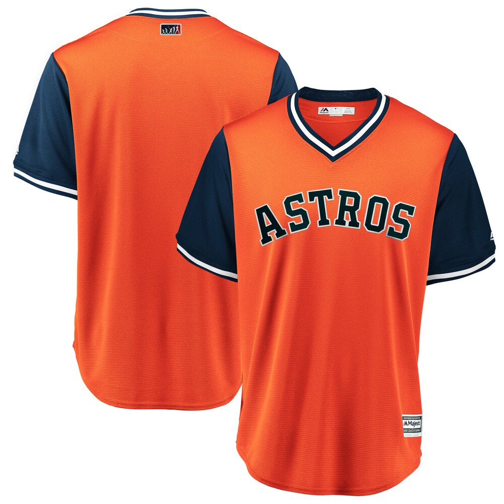Houston Astros Majestic 2018 Players Weekend Team Jersey Orangenavy