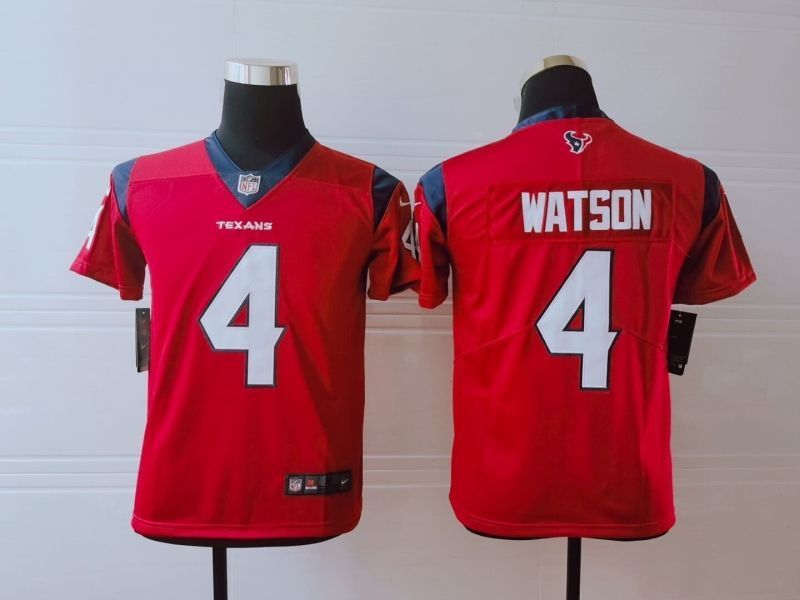 Houston Texans Deshaun Watson 4 Nfl 2020 Red Jersey