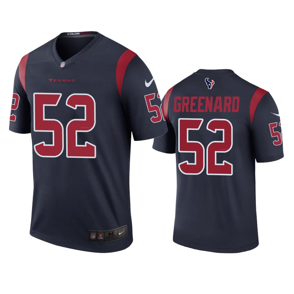 Houston Texans Jonathan Greenard Navy Color Rush Legend Jersey