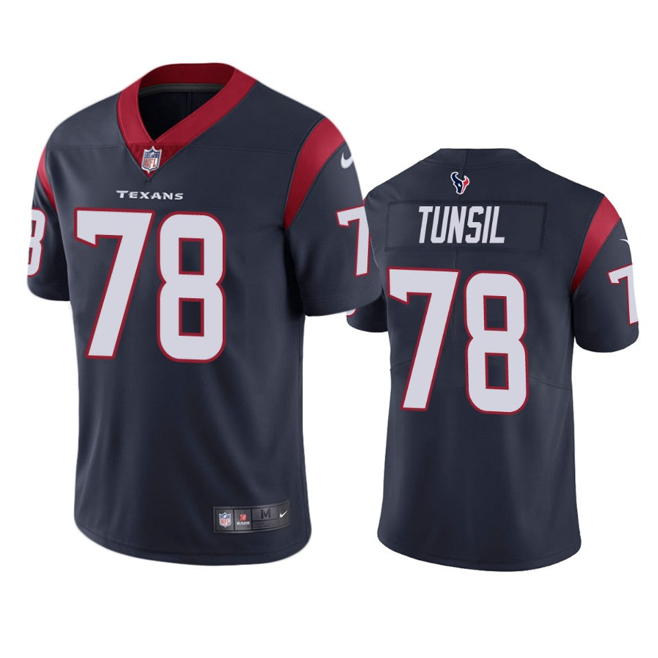 Houston Texans Laremy Tunsil Navy Vapor Untouchable Limited Jersey