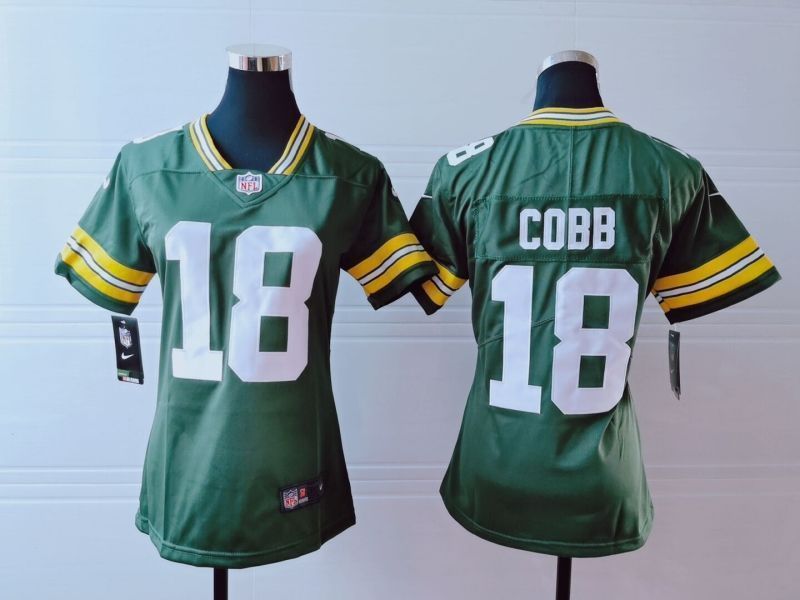 Houston Texans Randall Cobb 18 Nfl 2020 Dark Green Womens Jersey