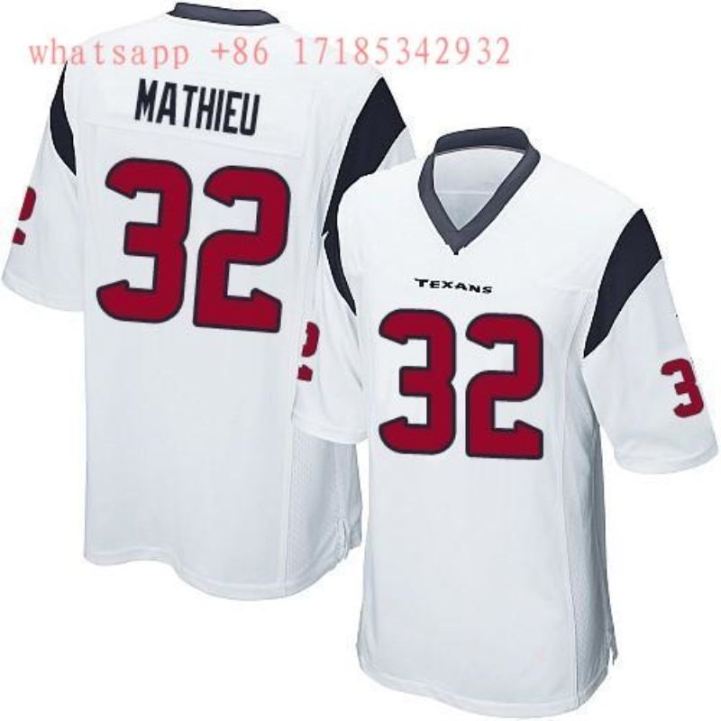 Houston Texans Tyrann Mathieu 32 2020 Nfl White Jersey Jersey