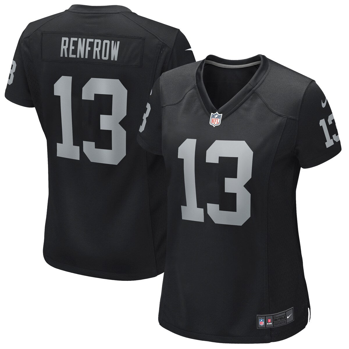 Hunter Renfrow Las Vegas Raiders Nike Womens Game Player Jersey Black