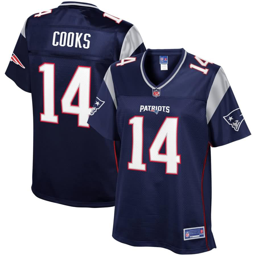 In Cooks New England Patriots Nfl Pro Line Womens Player Jersey Navy