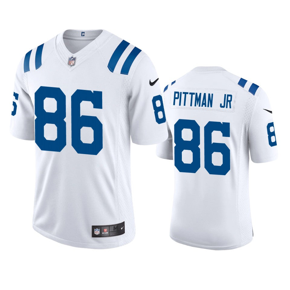 Indianapolis Colts Mike Pittman Jr White 2020 Nfl Draft Vapor Limited Jersey