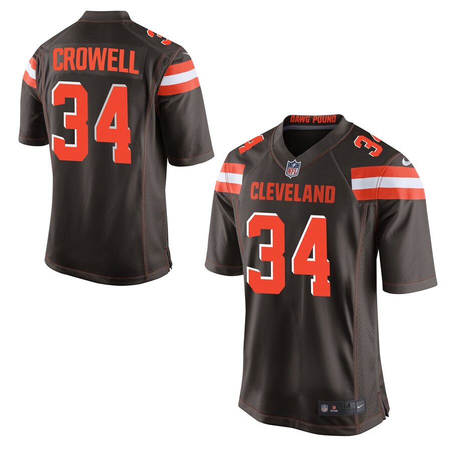 Isaiah Crowell Cleveland Browns Nike Game Jersey Brown